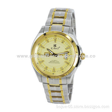 Business Men's Watches with Mechanical Movement and OEM Services Available
